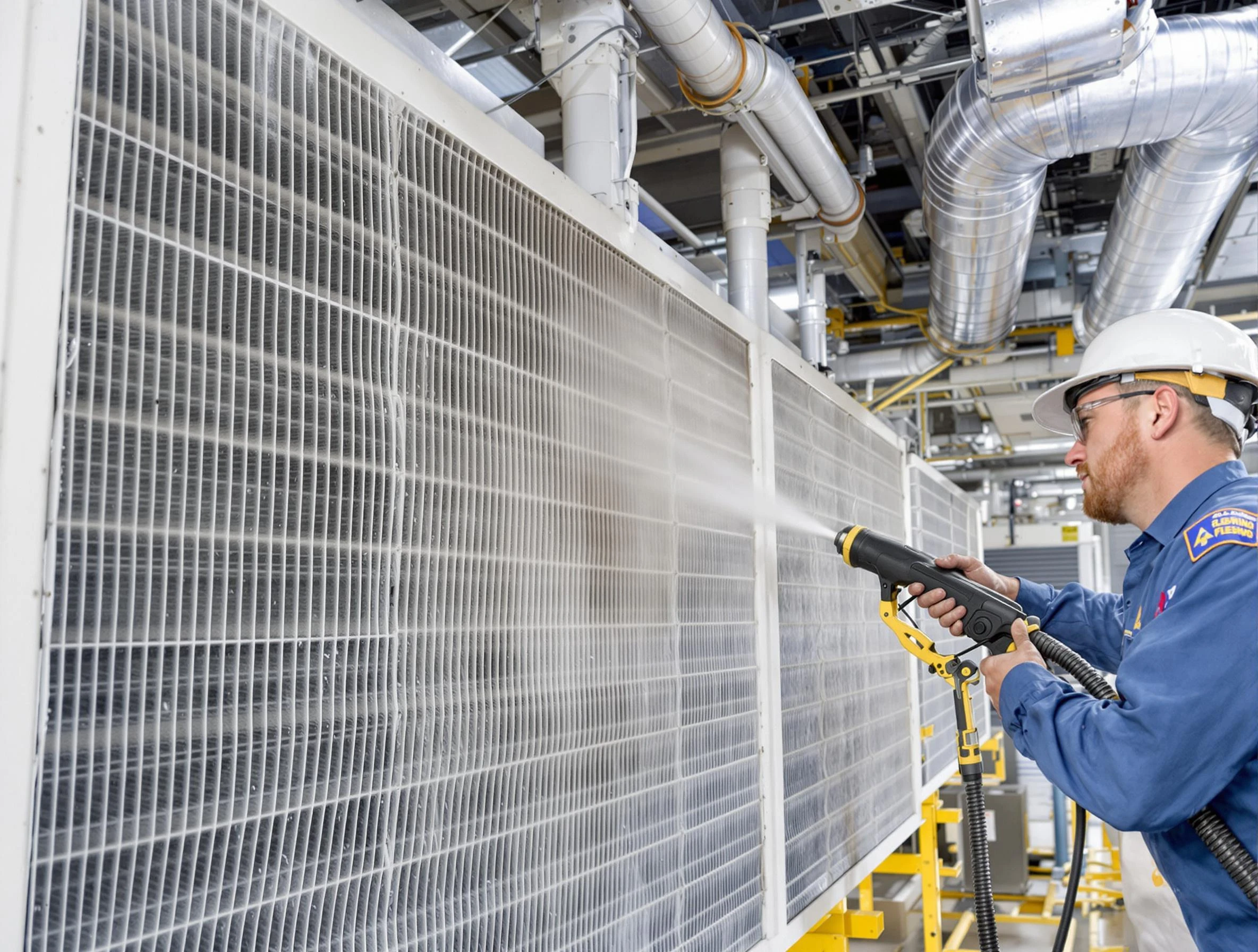 Professional commercial coil cleaning by East Highland Park Air Duct Cleaning in East Highland Park